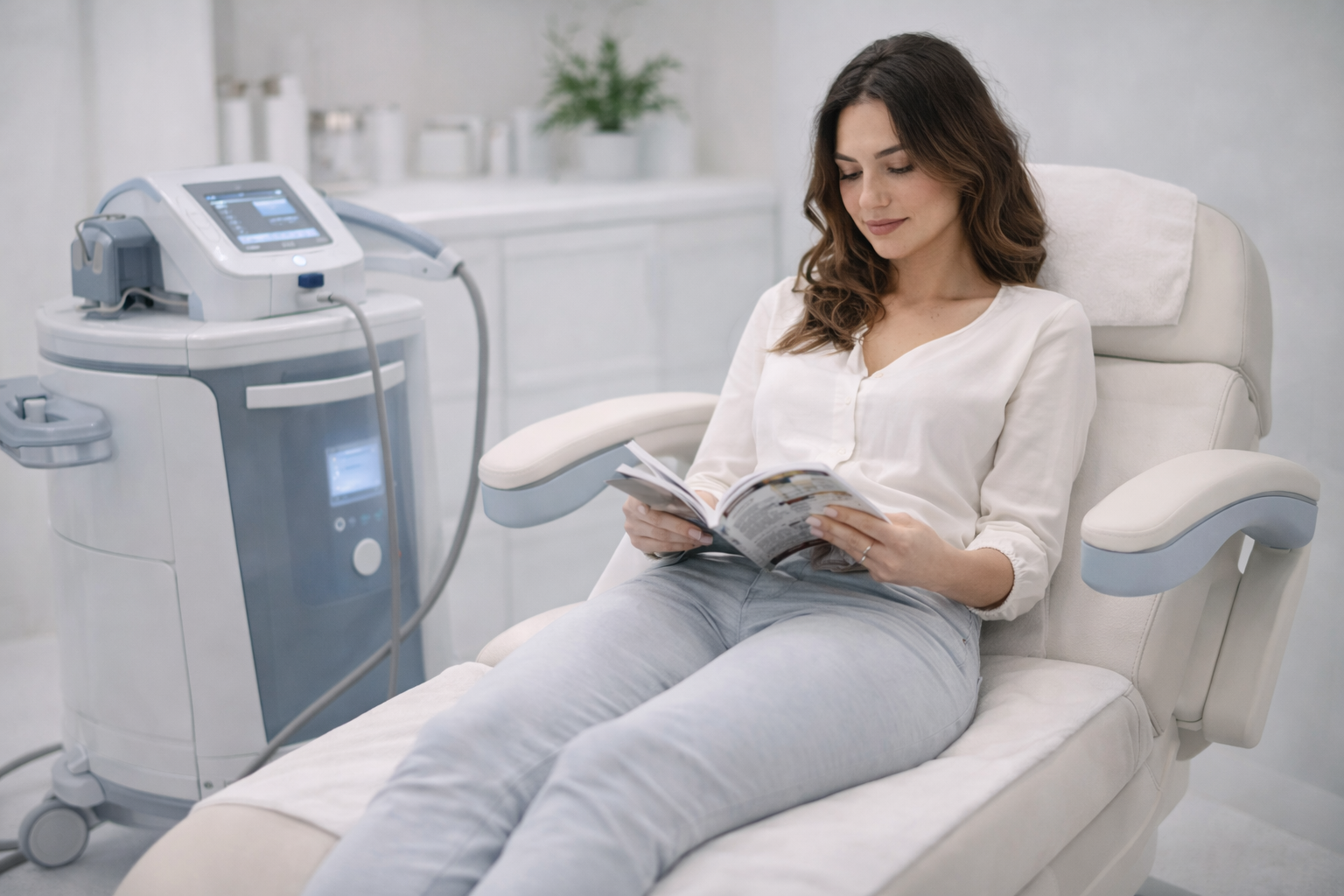 Incontinence treatment area example